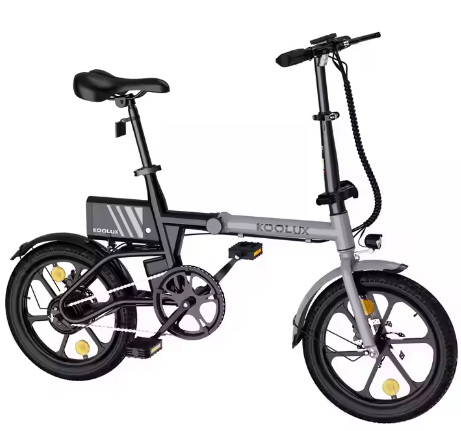 KOOLUX X1 Folding E-bike 350W 36V 6Ah 16*2.5 Super Light and Easy to Carry