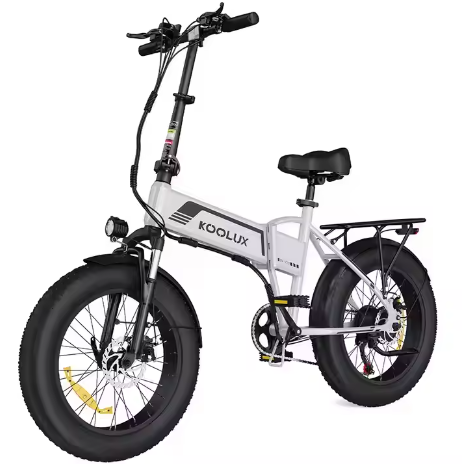 KOOLUX Fat Tire BK10S 48V, 500W 20*4.0 A stylish and efficient way to commute