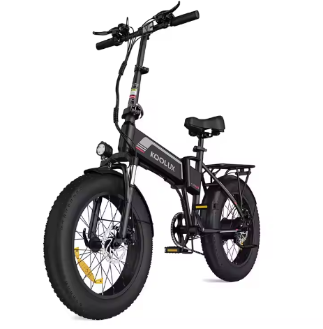 KOOLUX Fat Tire BK10S 48V, 500W 20*4.0 A stylish and efficient way to commute