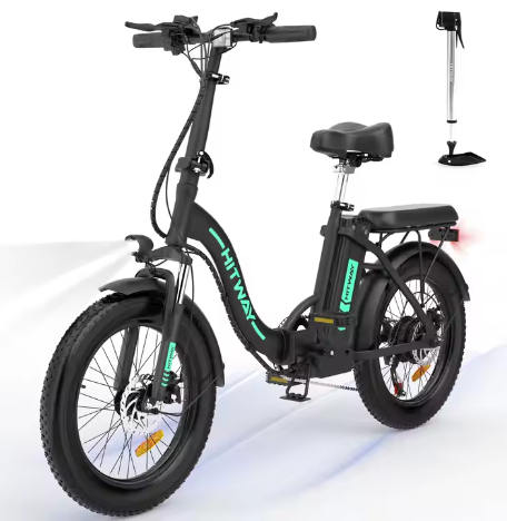HITWAY-BK6S 20*3" TIRE 250W 36V 11.2 Ah Lithium Battery A stylish and efficient way to commute