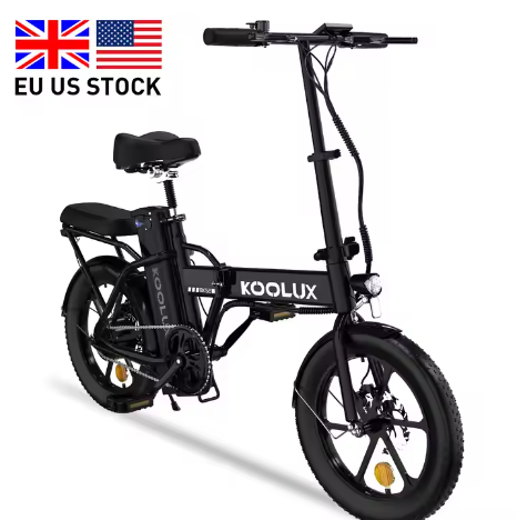 KOOLUX BK5S lightweight folding 250W 36V 10.4Ah E-bike A stylish and efficient way to commute