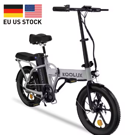 KOOLUX BK5S lightweight folding 250W 36V 10.4Ah E-bike A stylish and efficient way to commute