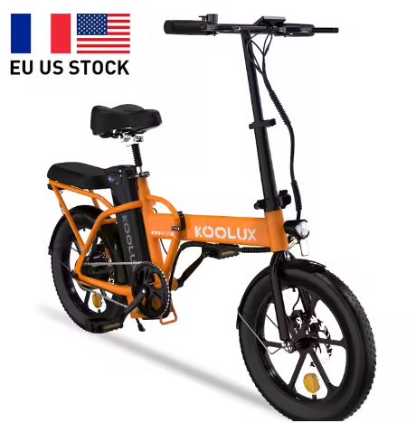 KOOLUX BK5S lightweight folding 250W 36V 10.4Ah E-bike A stylish and efficient way to commute