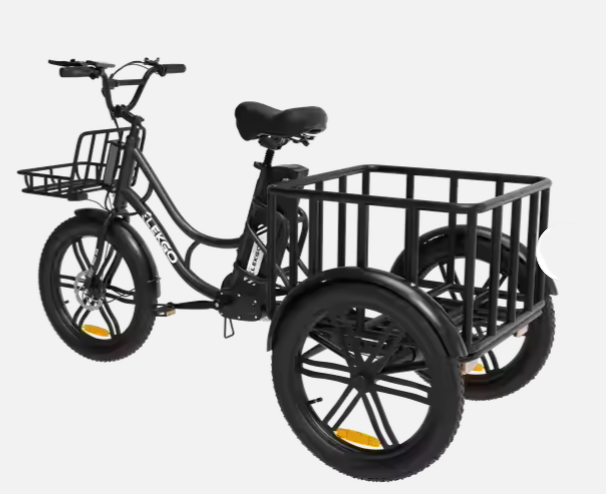 ELEKGo EGO03 Electric Cargo Bike Powerful 500W 48V 18Ah 20*3.0 Tire Large-capacity Transferable Goods