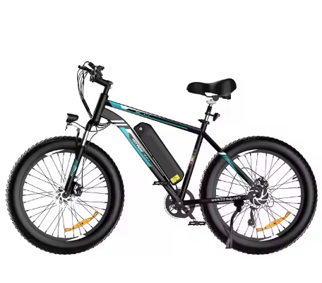 HITWAY BK15 500W 48V 15Ah 26*4.0 Tire Strong Mountain off Road Electric Bicycle
