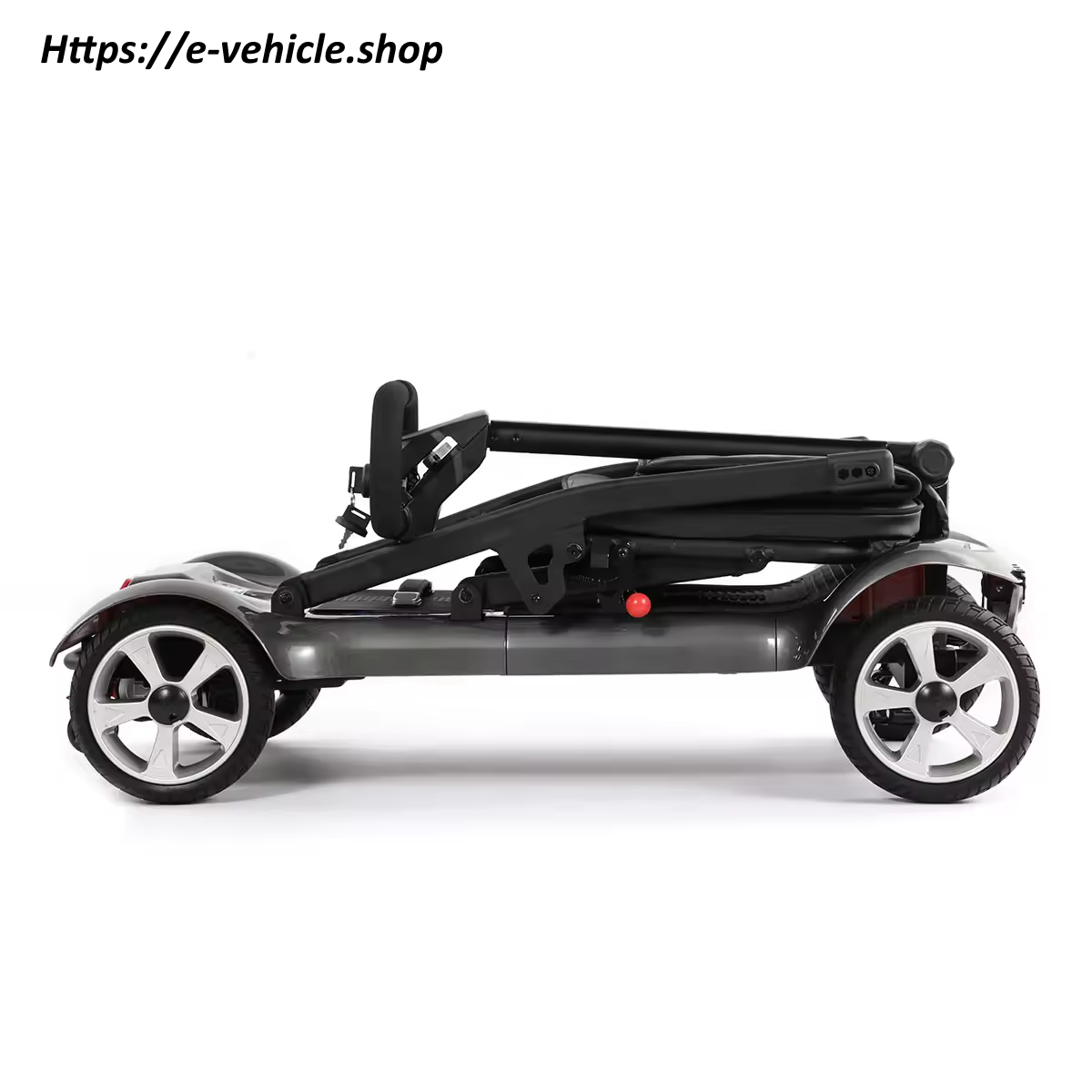 AliceCare Mobility Scooter Foldable 270W 24V 6.6Ah Lithium battery