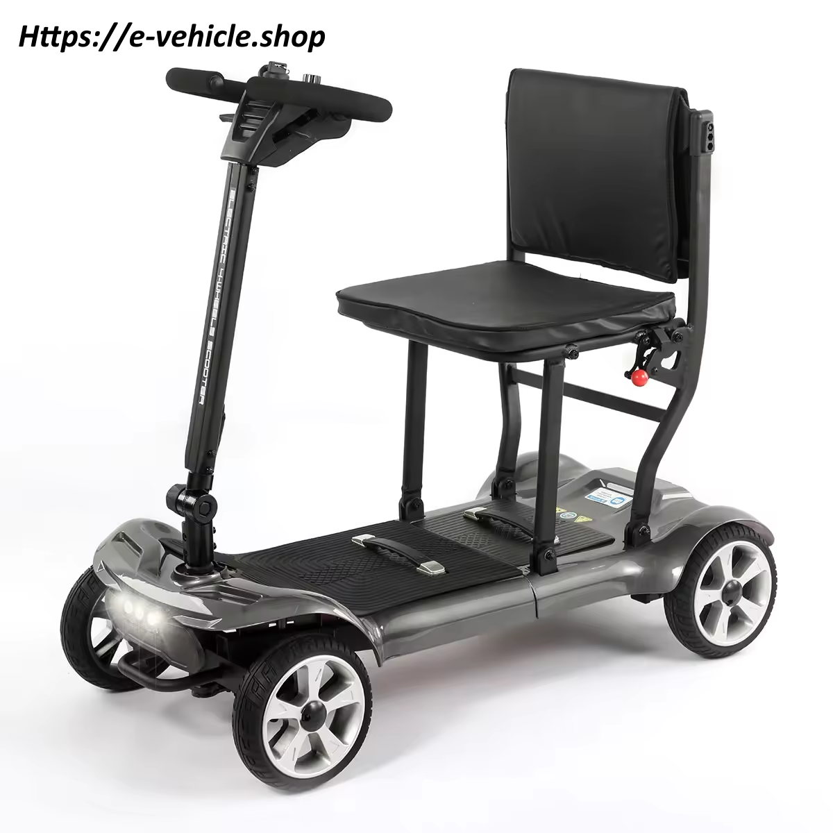 AliceCare Mobility Scooter Foldable 270W 24V 6.6Ah Lithium battery