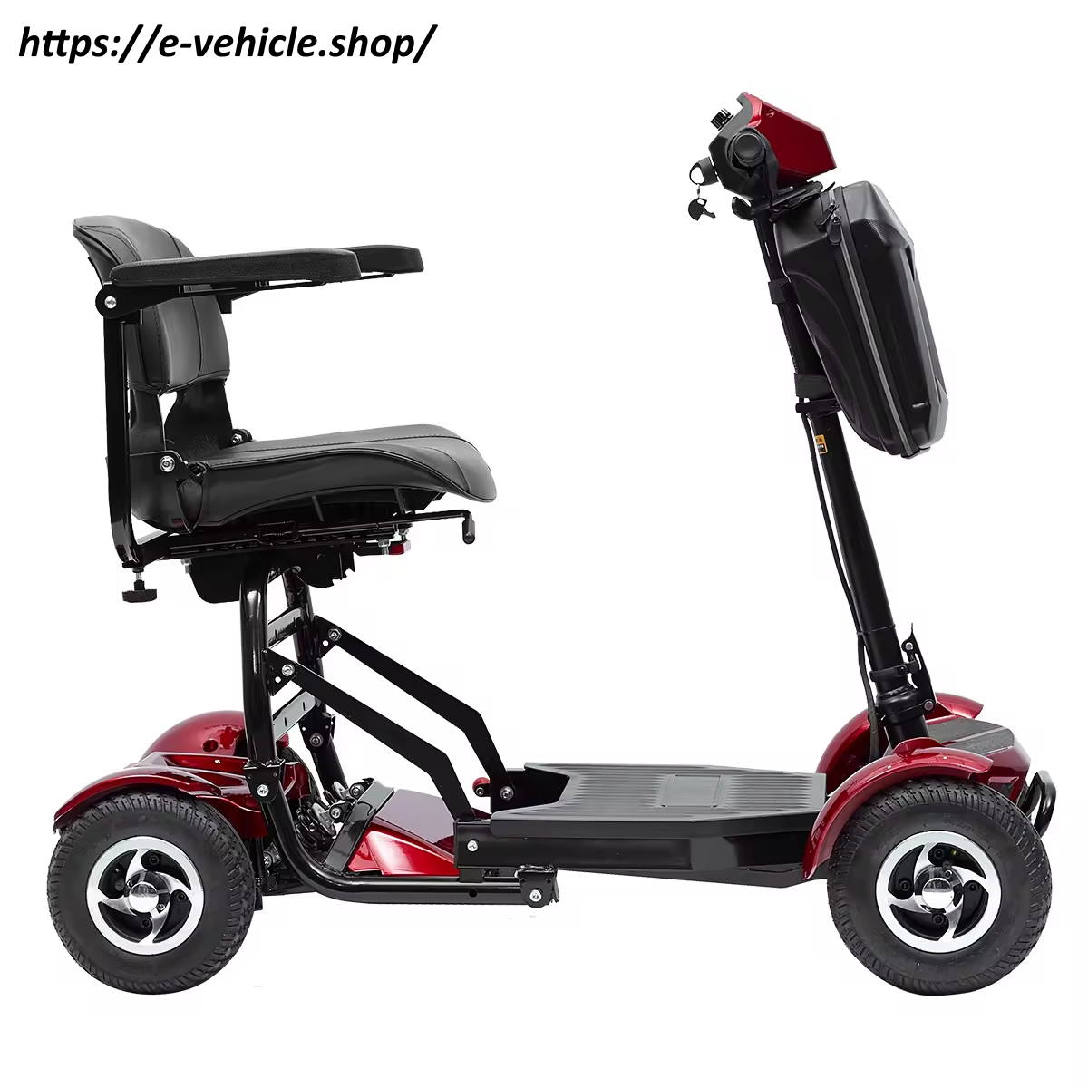 AliceCare Mobility Scooter Foldable 350W 24V 10.4Ah Lithium battery