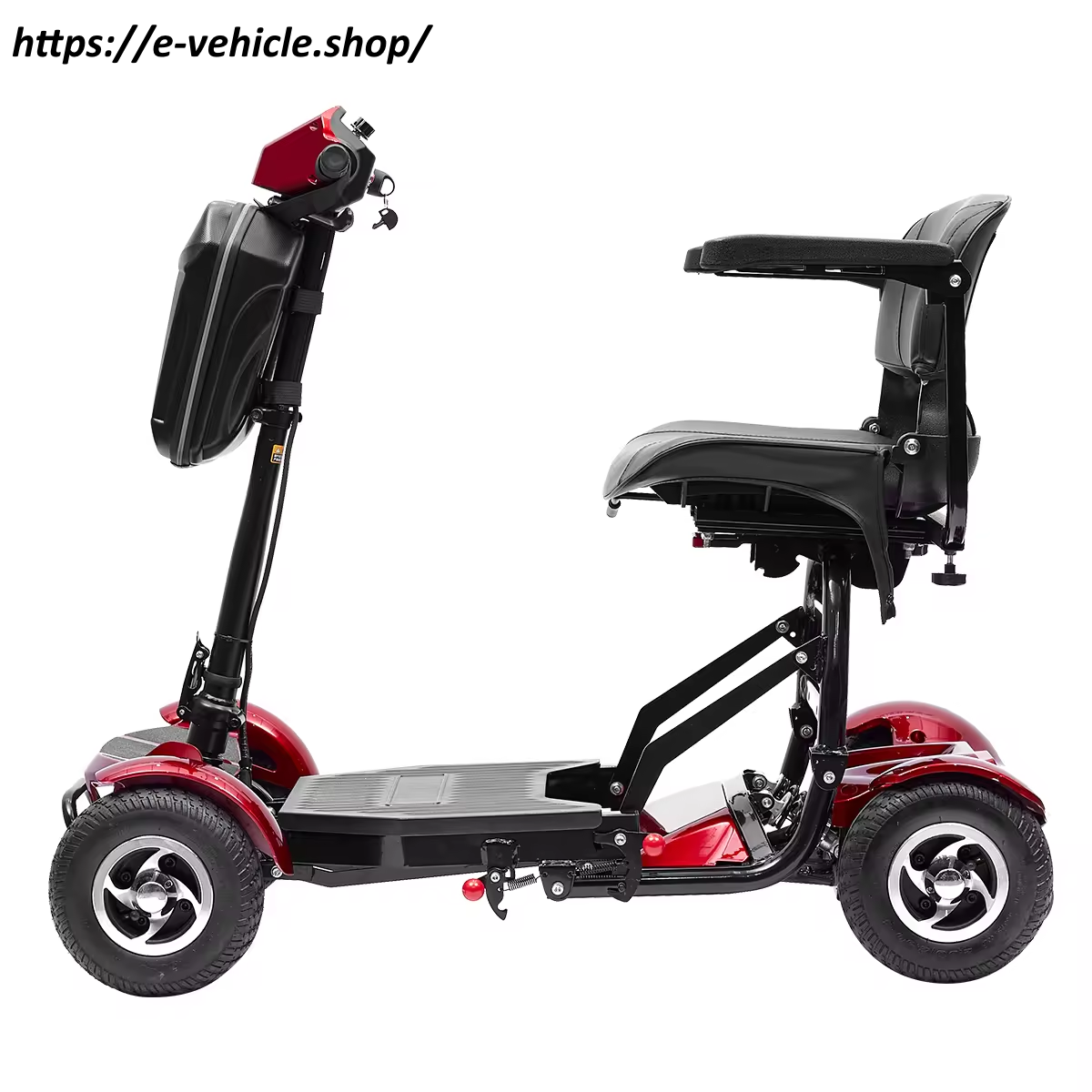 AliceCare Mobility Scooter Foldable 350W 24V 10.4Ah Lithium battery 
