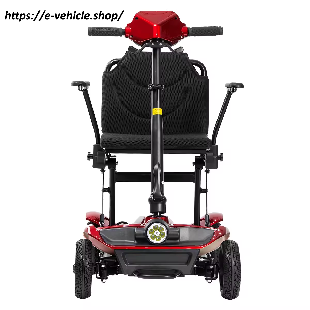 AliceCare Mobility Scooter Foldable 270W 24V 6.6Ah Lithium battery