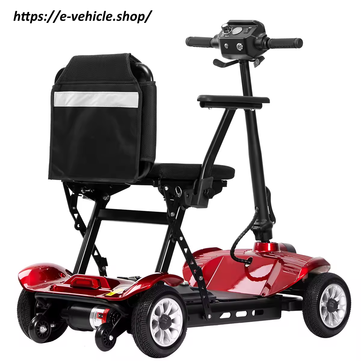AliceCare Mobility Scooter Foldable 270W 24V 6.6Ah Lithium battery