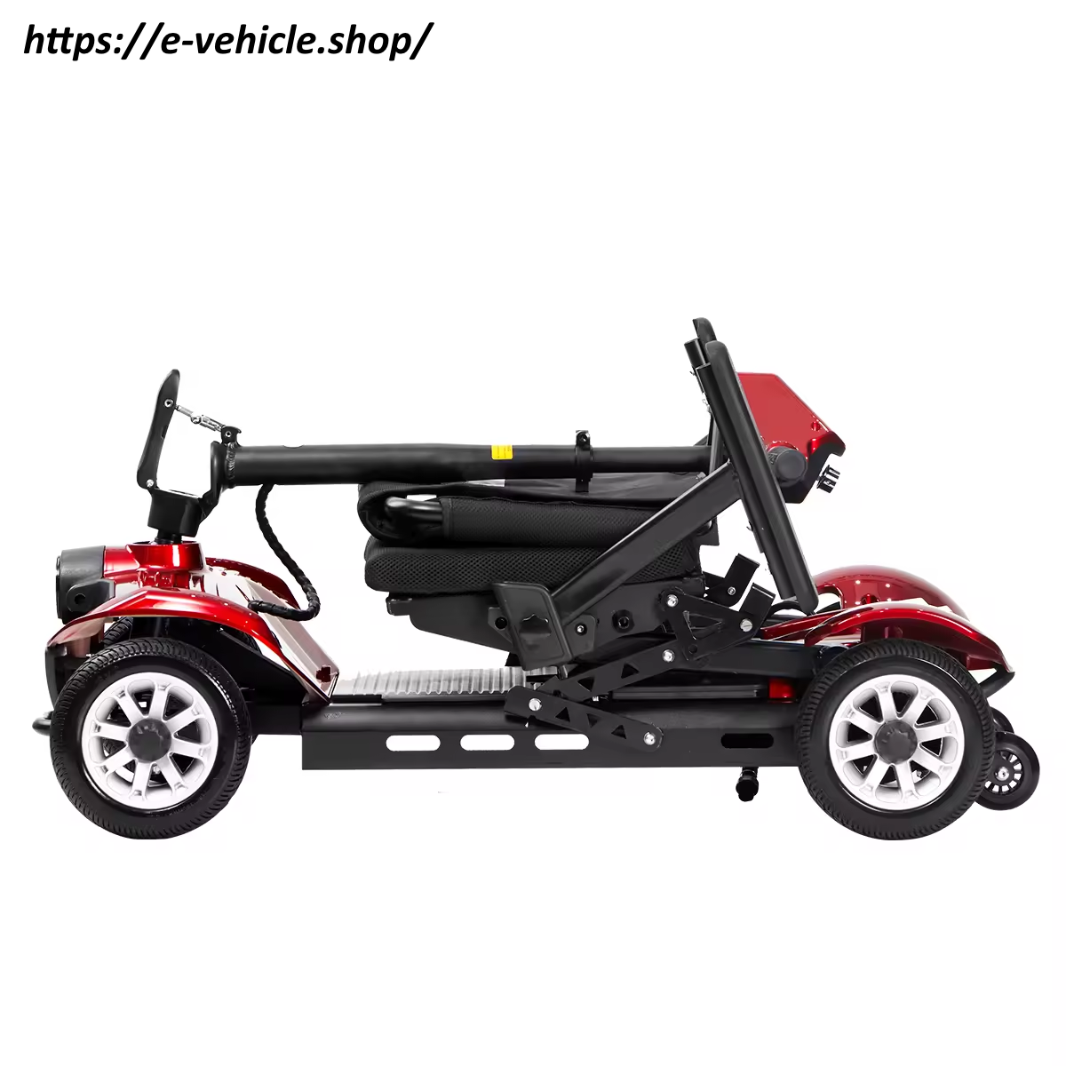 AliceCare Mobility Scooter Foldable 270W 24V 6.6Ah Lithium battery