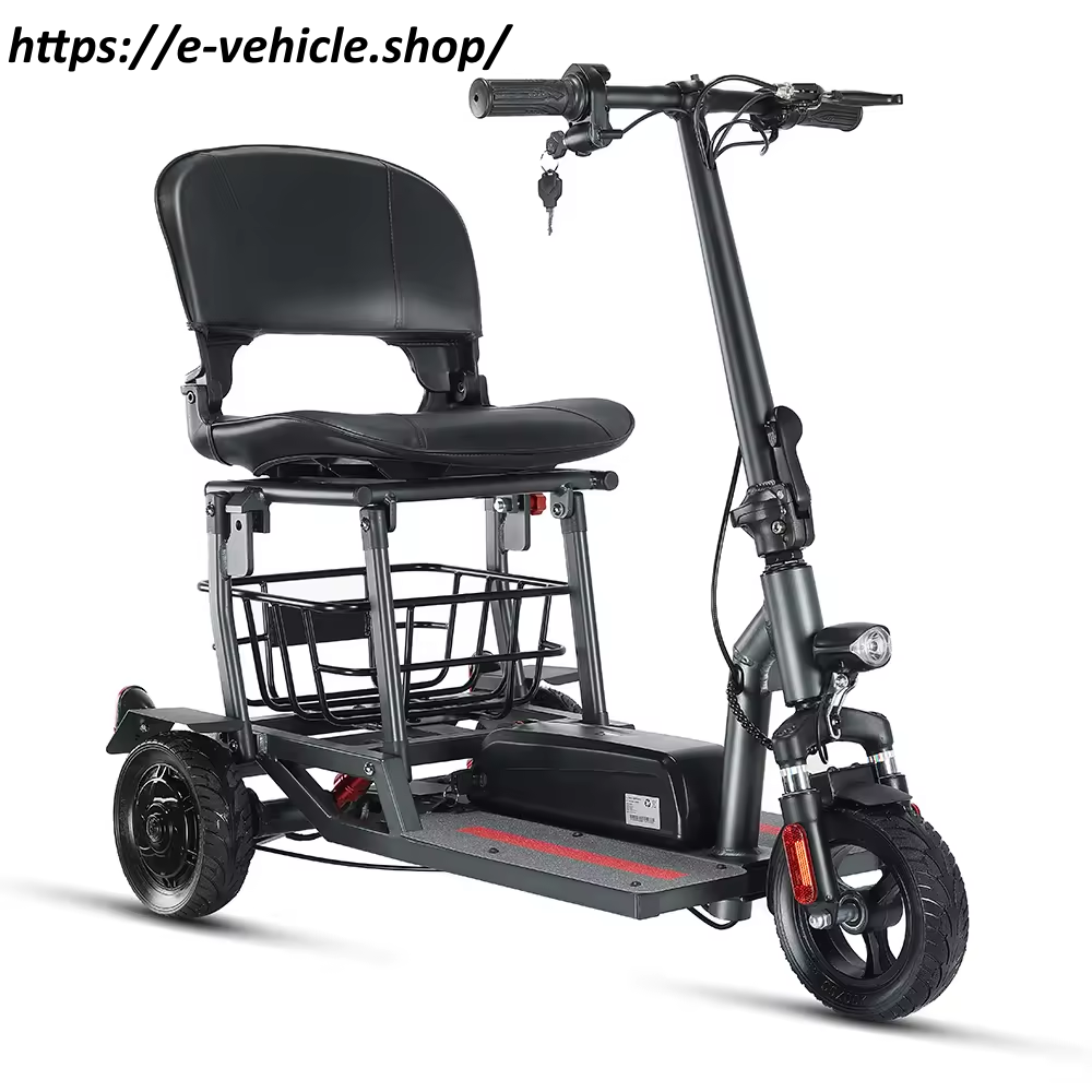 AliceCare Mobility Scooter Foldable 300W 36V 6.6Ah Lithium battery