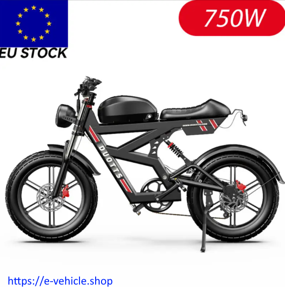 DUOTTS F20 750W Rear Hub Motor 52V 27Ah 20*4.0" Aluminium Alloy Electric Mountain Bike Free Delivery 4-7 days homedoor