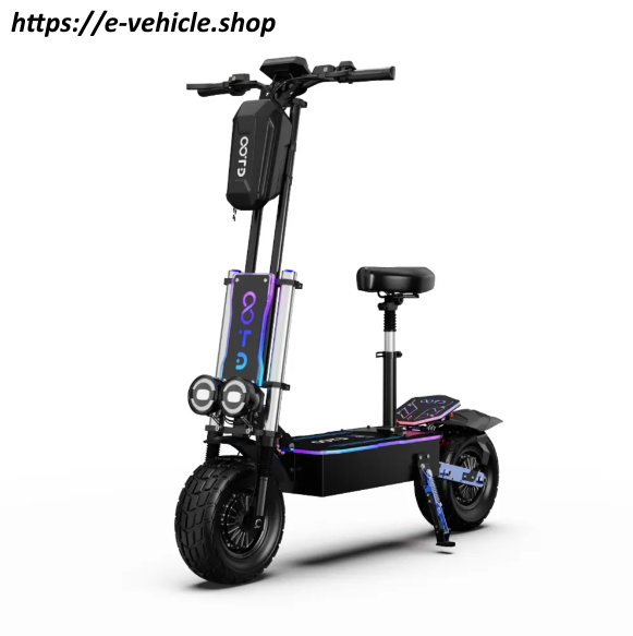 DUOTTS D99 Plus Dual Motor 60V 42Ah 3000W*2 Foldable E scooter with Seat Waterproof Bag Delivery 4-7 days homedoor