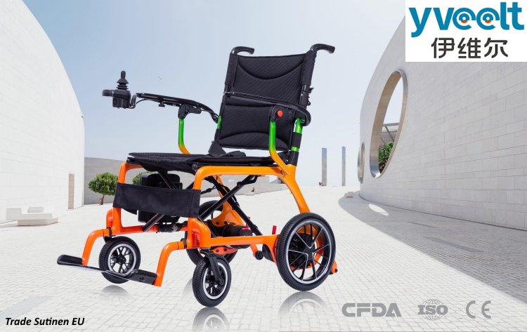 Yveelt EVR521 150W x 2 24V 6 Ah Full Carbon Fiber Electric Wheelchair with Brushless motor