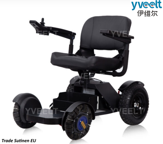 Yveelt DGN5001 250W x 2 24V 12Ah All-Terrain Electric Wheelchair