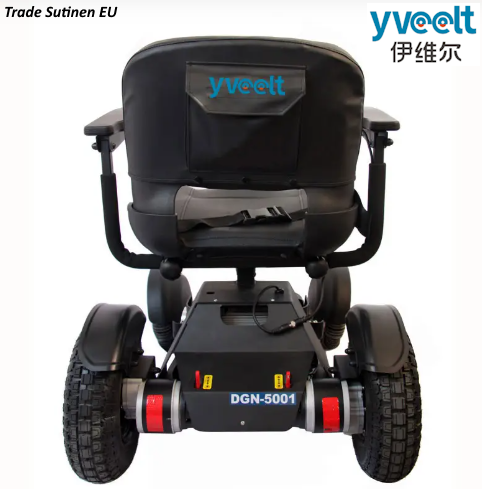 Yveelt DGN5001 250W x 2 24V 12Ah All-Terrain Electric Wheelchair 