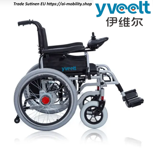 Yveelt EVR300A 250W x 2 24V 12 Ah Budget-Friendly Electric Wheelchair 