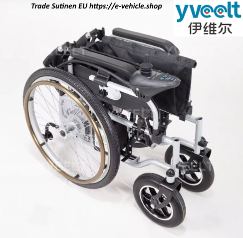 Yveelt EVR300B 250W x 2 24V 12 Ah ET300B Aluminum Alloy Wheels Mobility Electric Wheelchair
