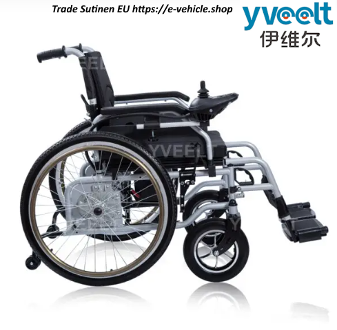 Yveelt EVR300B 250W x 2 24V 12 Ah ET300B Aluminum Alloy Wheels Mobility Electric Wheelchair