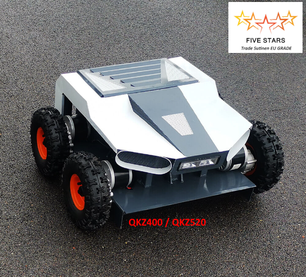 QKZ400 / QKZ520 Electric Remote Controlled Lawn Mower 1500W / 24V 40Ah