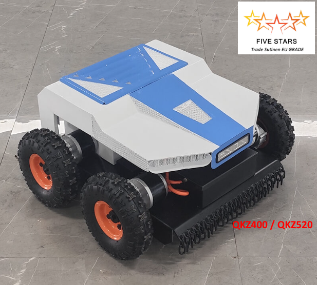 QKZ400 / QKZ520 Electric Remote Controlled Lawn Mower 1500W / 24V 40Ah