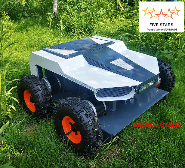 QKZ400 / QKZ520 Electric Remote Controlled Lawn Mower 1500W / 24V 40Ah