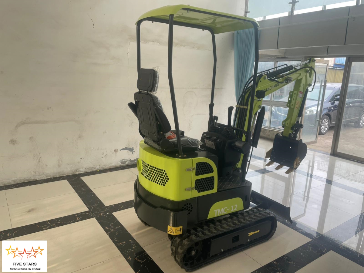 TMC-12 electric excavator 6.5 KW / 150 Ah New Modell 2025 !