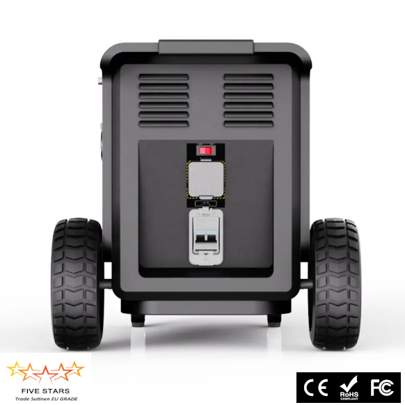 FSENERGY W5 5000W 5040Wh Waterproof Portable Power Station Solar Generator LiFePo4