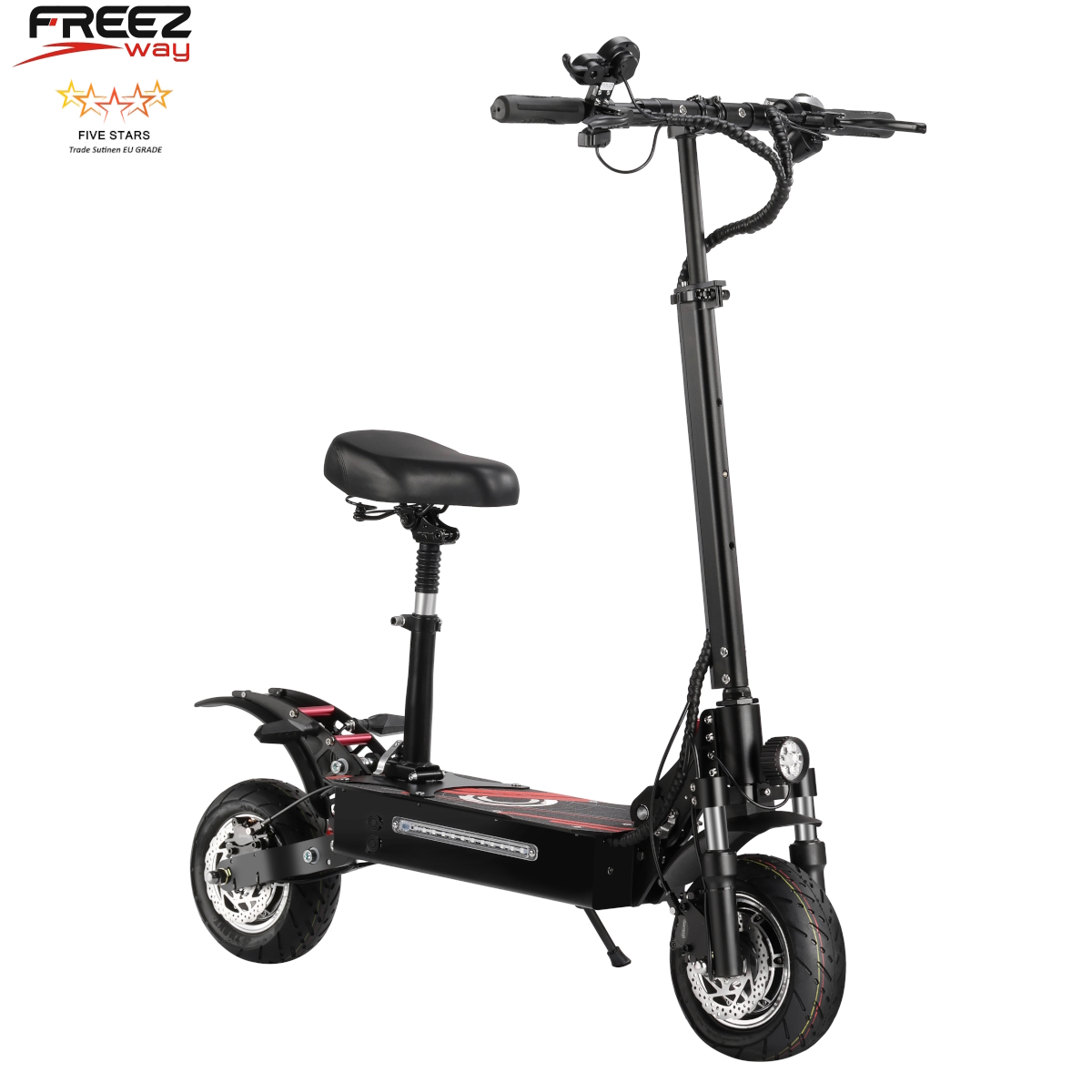 FREEZWAY E-Scooter R4 PRO 3200W motor 52V 19 Ah battery 10" inch tire