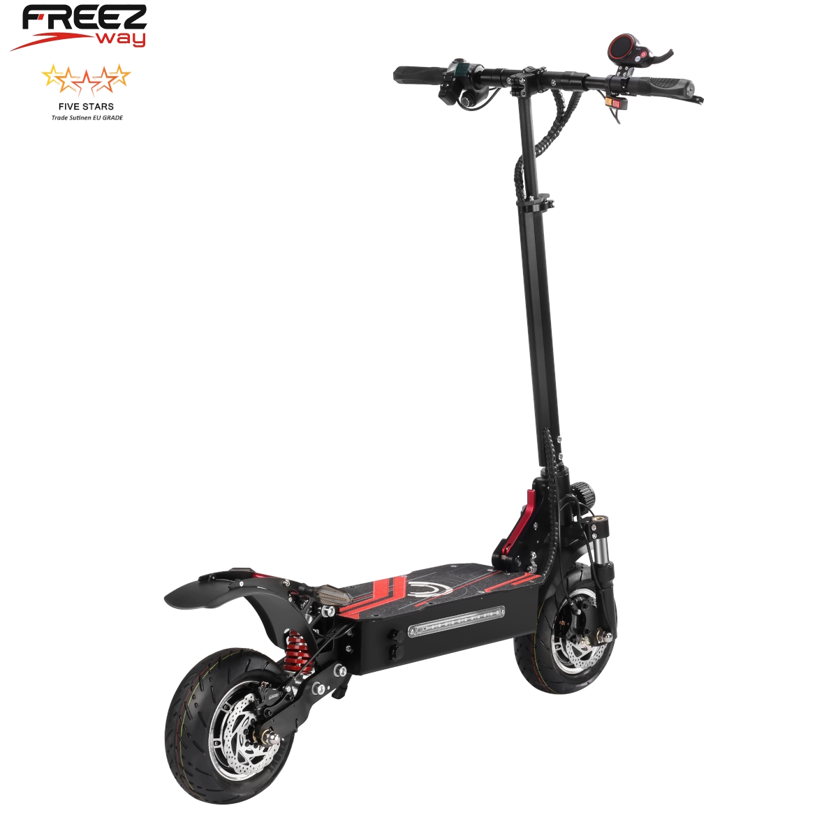 FREEZWAY E-Scooter R4 PRO 3200W motor 52V 19 Ah battery 10" inch tire 