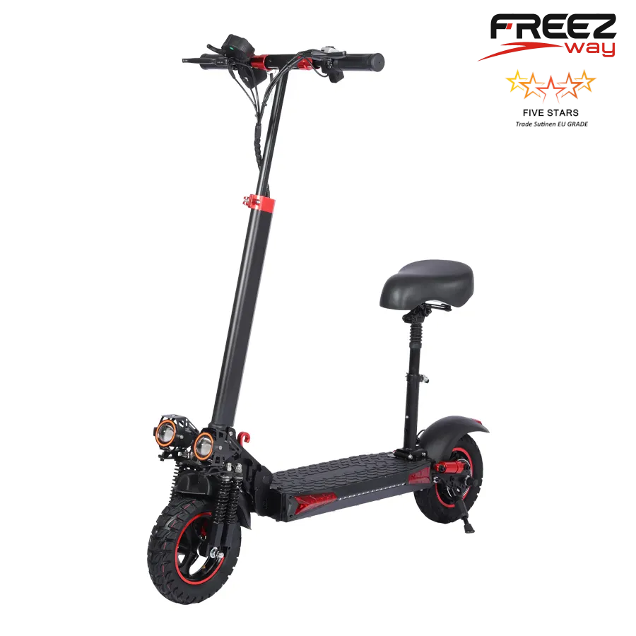 FREEZWAY E-Scooter R4 Pro Max 3200W motor 52V 28 Ah battery 10" inch tire 