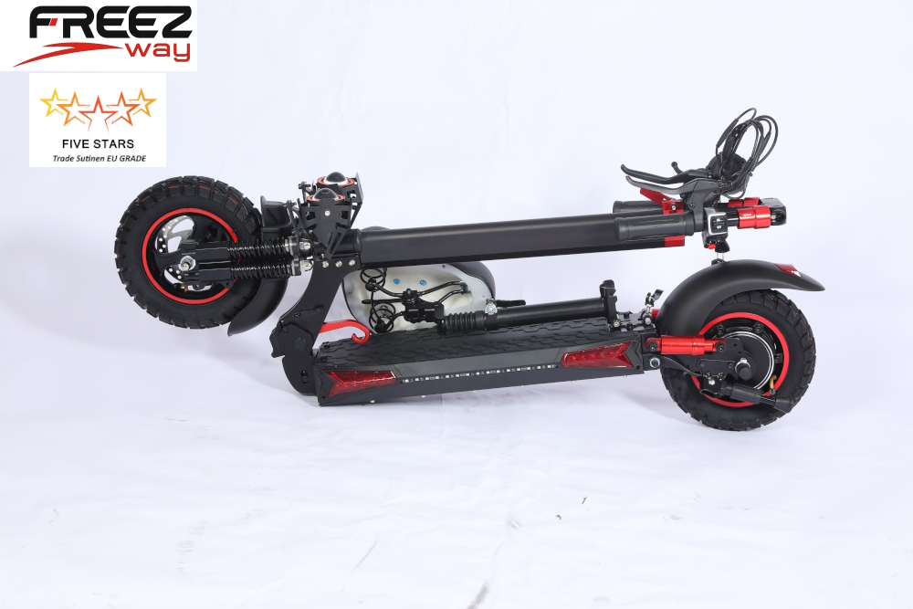 FREEZWAY E-Scooter R4 Pro Max 3200W motor 52V 28 Ah battery 10" inch tire 