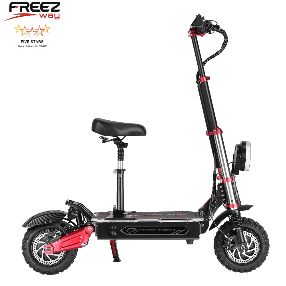 FREEZWAY E-Scooter R1 PLUS 6000W motor 60V 38 Ah battery 11" inch tire 