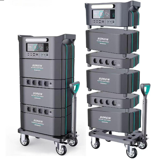 Sorein A7 7417Wh 6600W Stackable Solar Generator Power Station