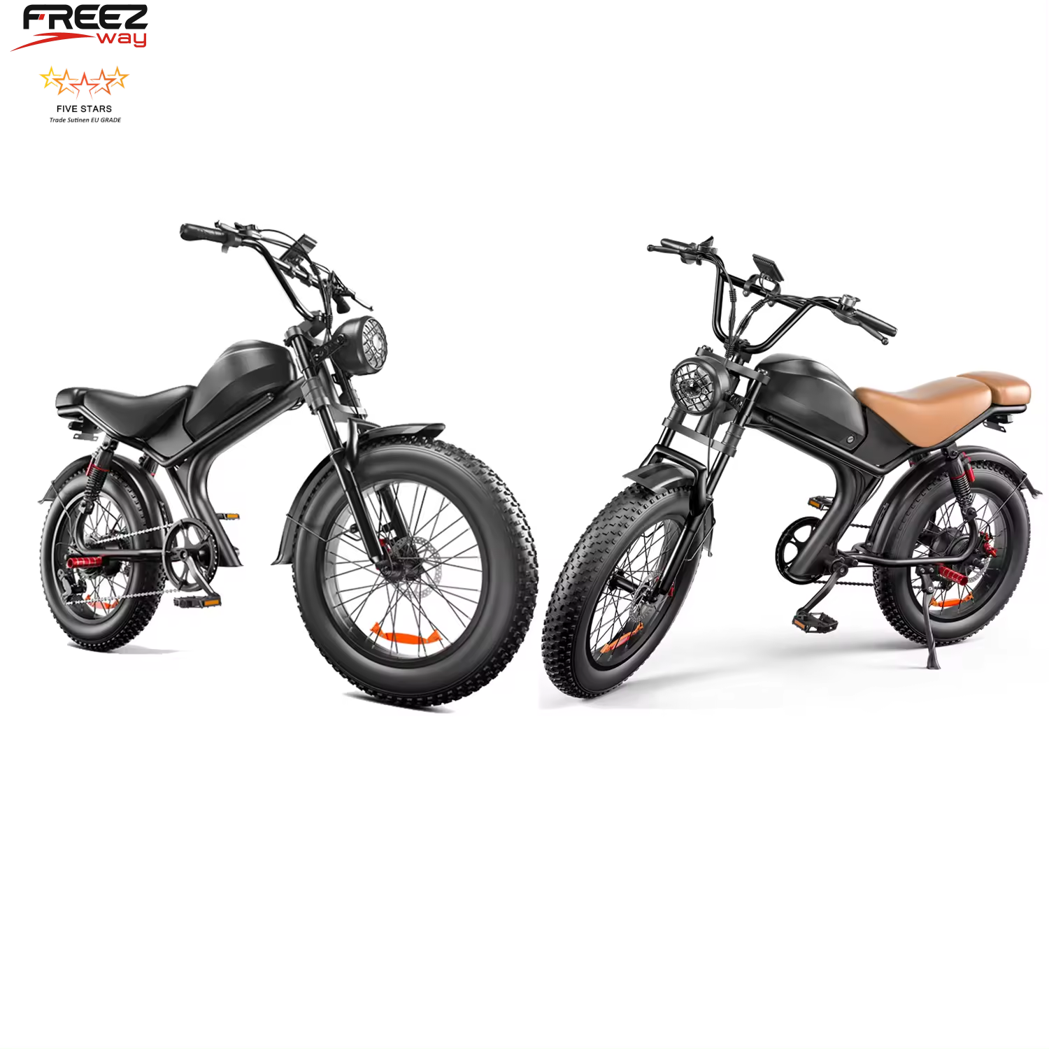 Freezway C93 E-Bike 1000W 48v 20Ah 20" Off Road Tire