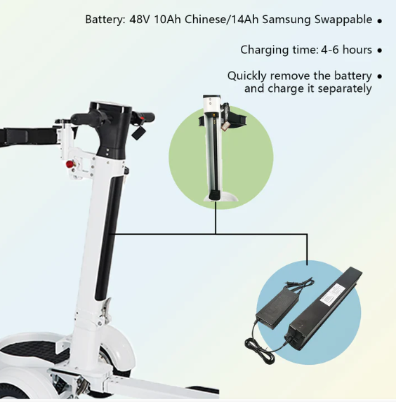 Eswing ES-M12-1 Golf Ball Electric Balance Cart 48V 14Ah LG battery