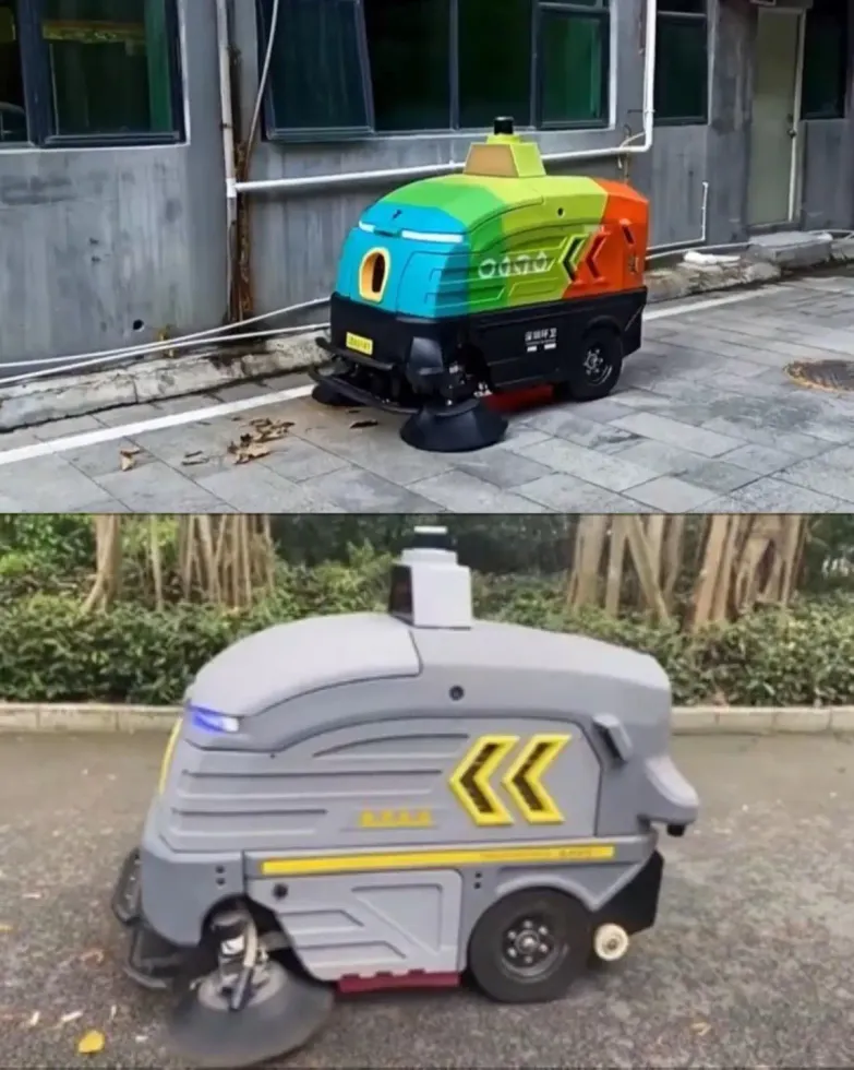 Outdoor Sweeping Robot