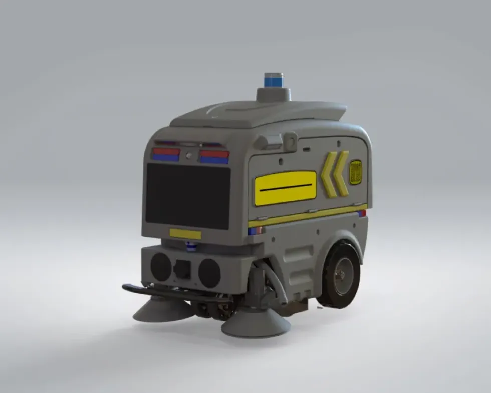 Outdoor Sweeper Robot- Model 90
