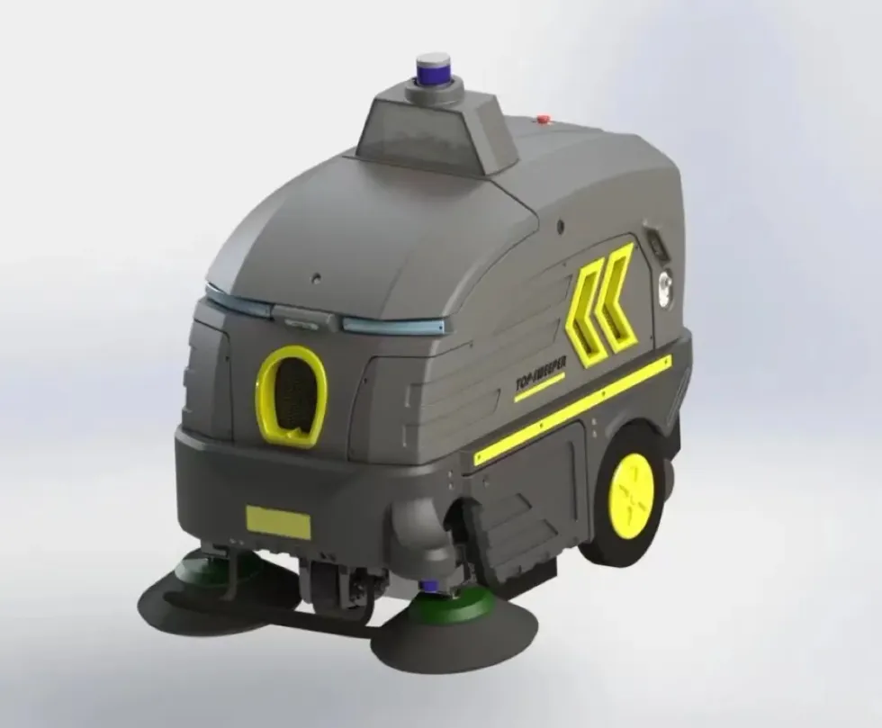 Outdoor Sweeper Robot- Model 130