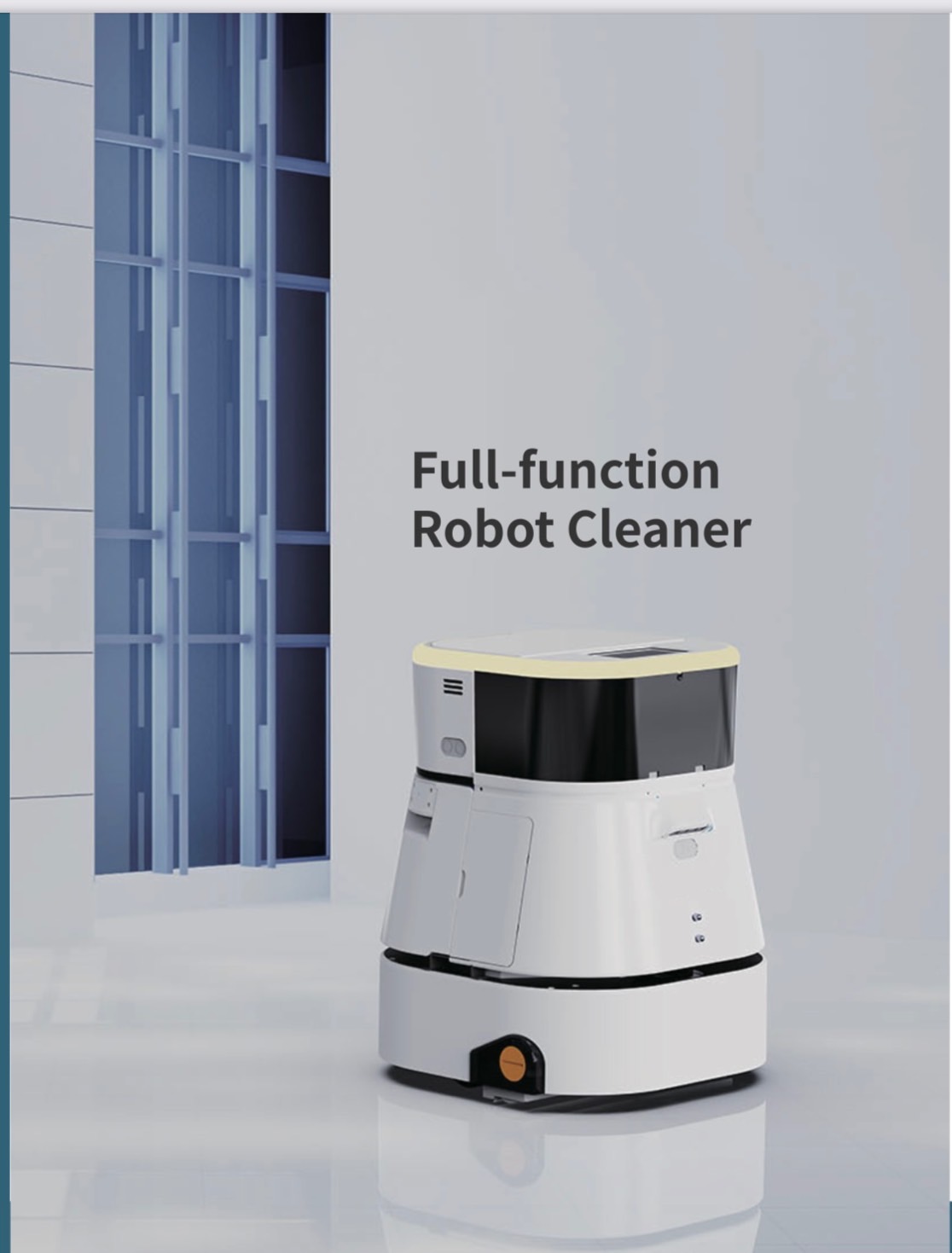 Intelligent Commercial Cleaning Robot