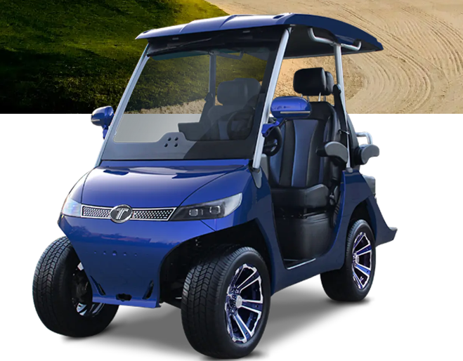 Tara T3 Golf Cart 6.3KW AC Motor with EM brake 48V160AH Lithium Battery