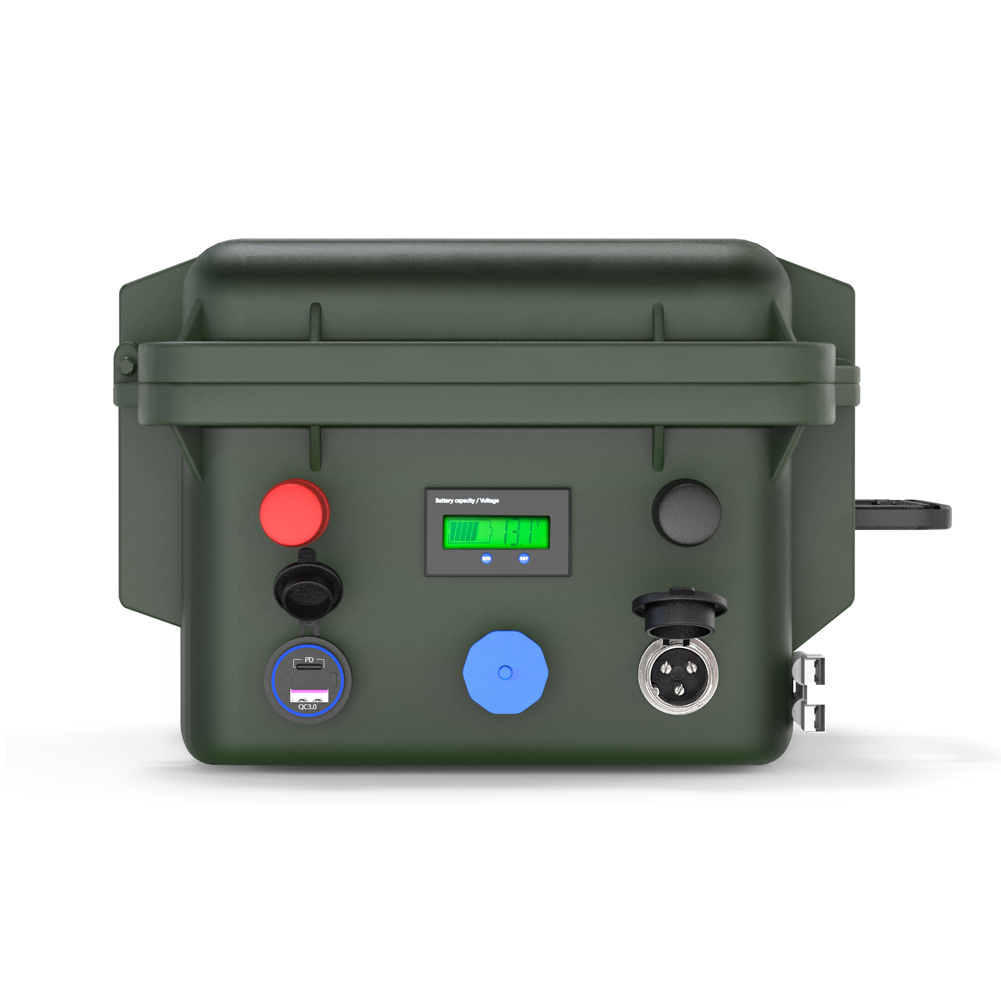 12.8V 100Ah 1280Wh LiFePO4 battery pack for outdoor use manufacturer Cerrnss