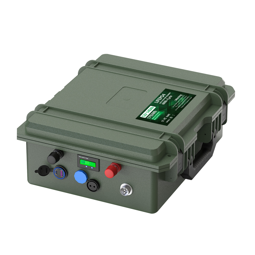 12.8V 140Ah 1792Wh LiFePO4 battery pack for outdoor use manufacturer Cerrnss