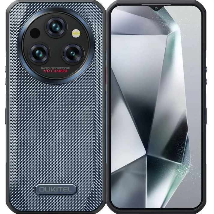 Oukitel WP35 5G Rugged Phone 6.6-inch 2.4K 11000mAh Battery 64MP Android 14(8GB+256GB NFC)