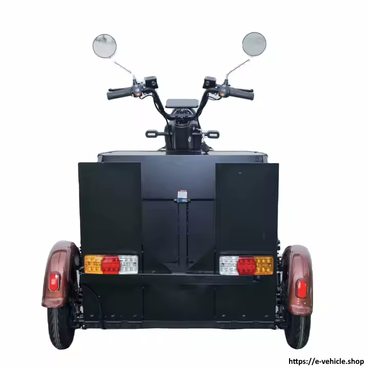 Assistive Open Body Electric Tricycle 48V 1000W motor