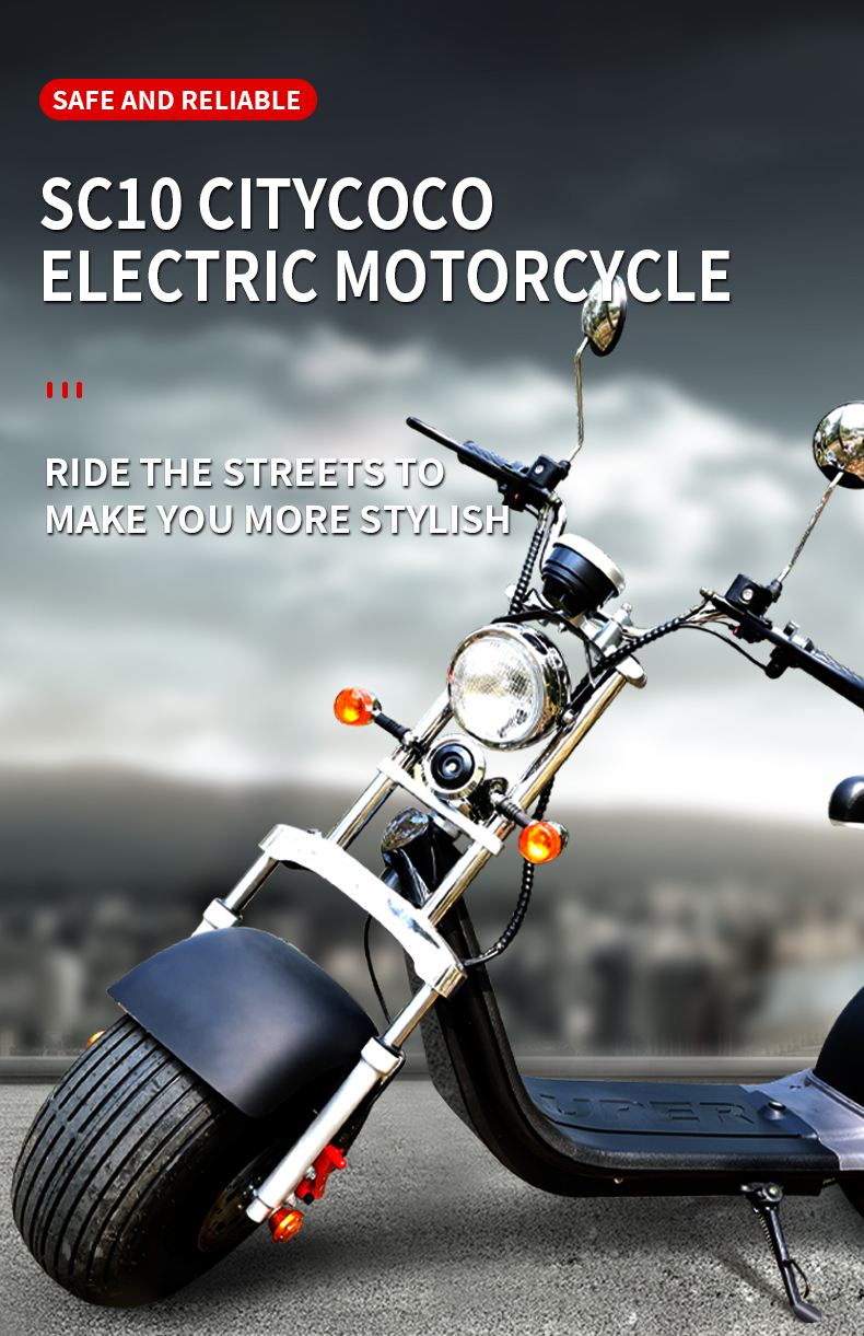 Dogebos SC10 E-Scooter 1500W 60V 12Ah 2025 Modell