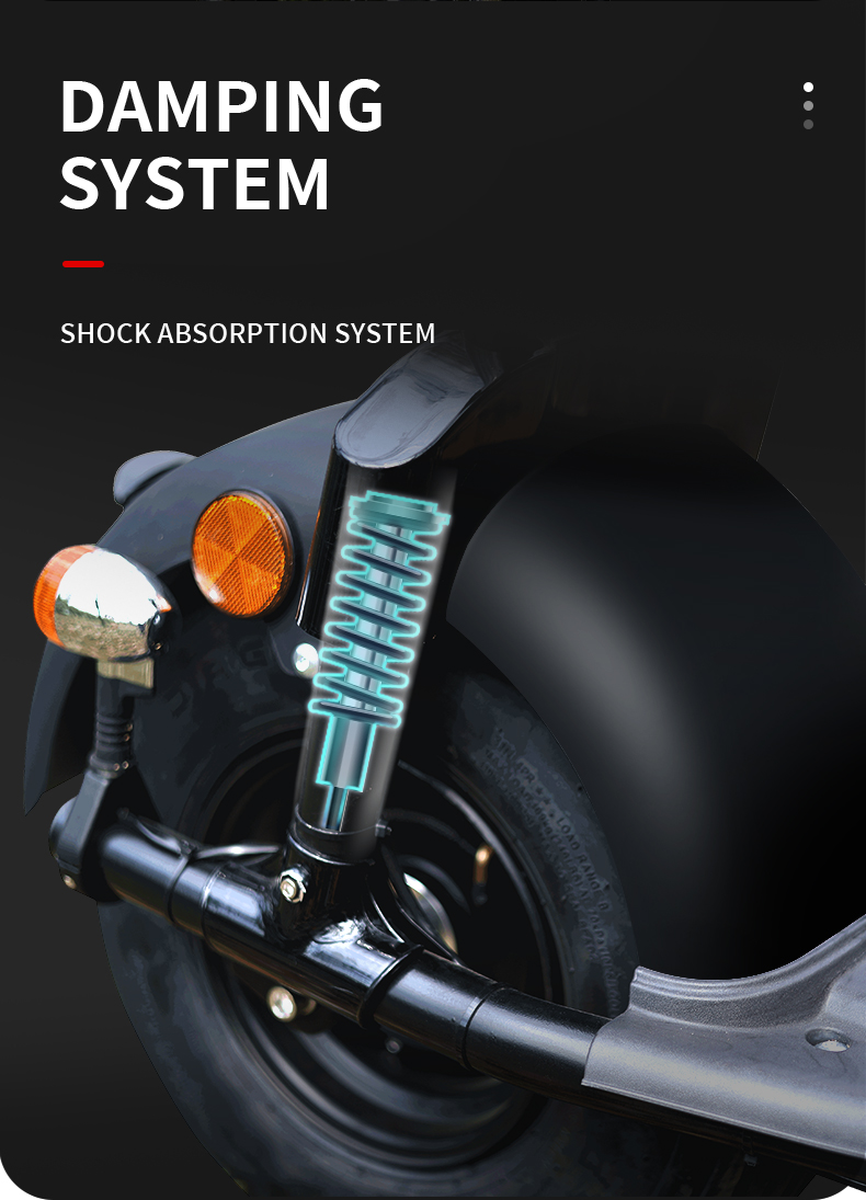 Dogebos SC10 E-Scooter 1500W 60V 12Ah 2025 Modell