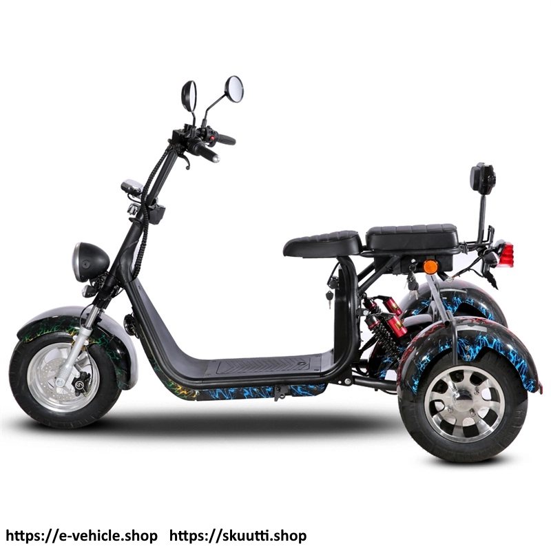 DOGEBOS SC09 (CP-3) E-Scooter 2000W 60V 40ah Tire:10"inch